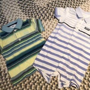 Hugo boss polo and romper polo boys